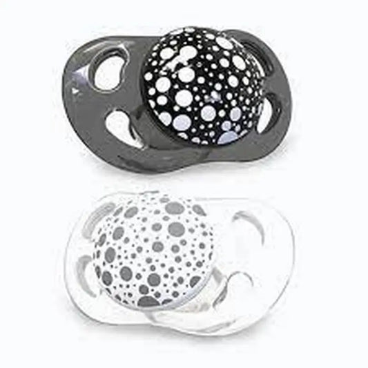Twistshake Soother Black 6+M , 2 units