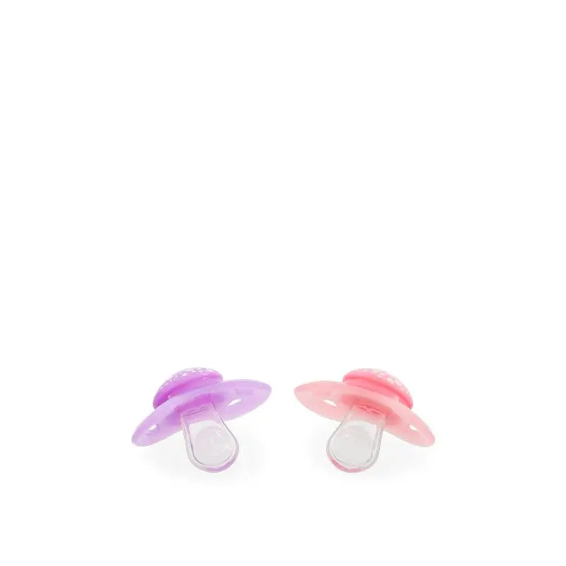 Sucette Twistshake rose et violet 0-6M , 2 unités