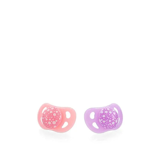 Twistshake Soother Pink & Purple 0-6M , 2 units
