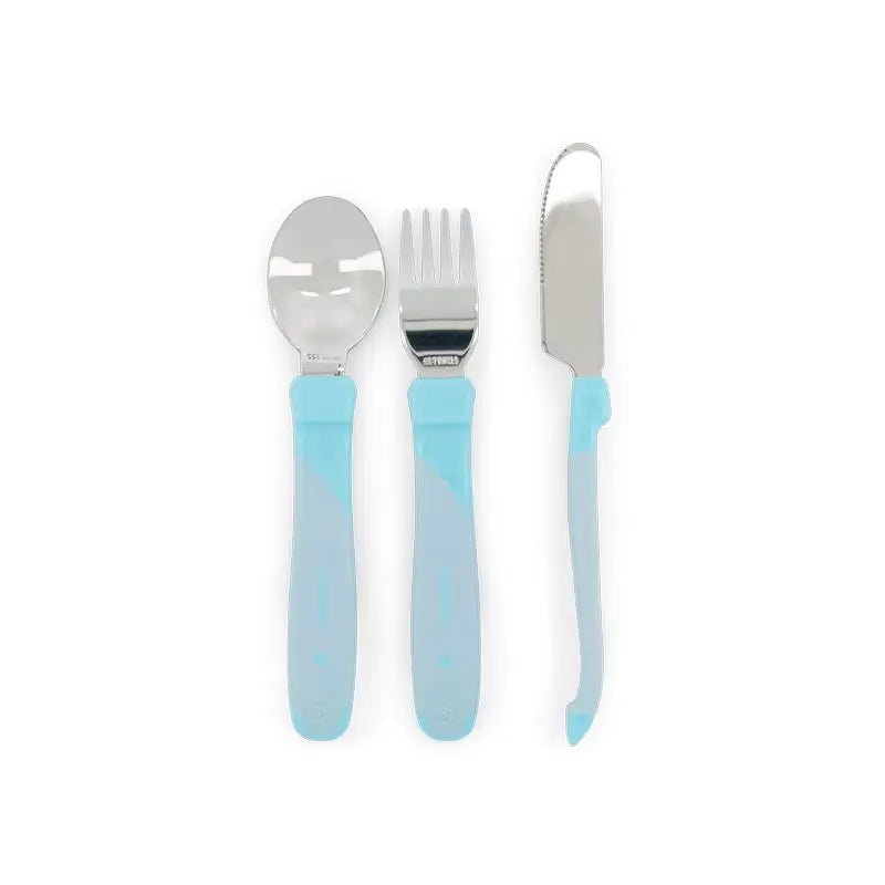 Twistshake Cutlery Set Blue 12+M