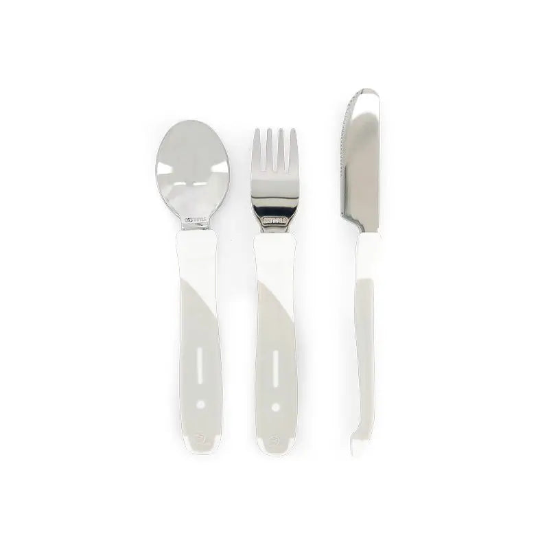 Twistshake Cutlery Set White 12+M