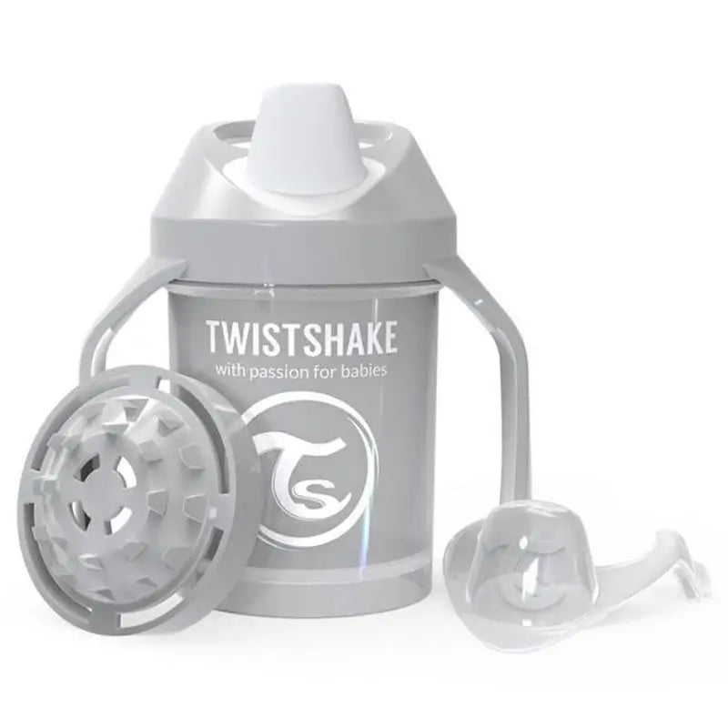 Twistshake Mug Grey +4M , 230 ml