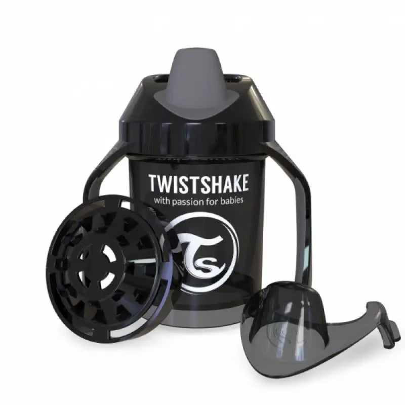 Twistshake Mug Black +4M , 230 ml