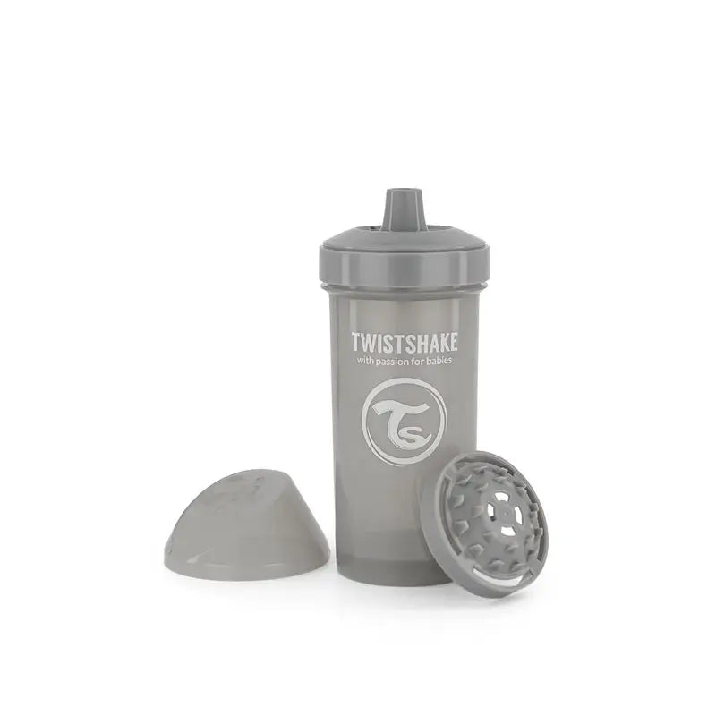 Twistshake Grey Tumbler 12+M , 360 ml