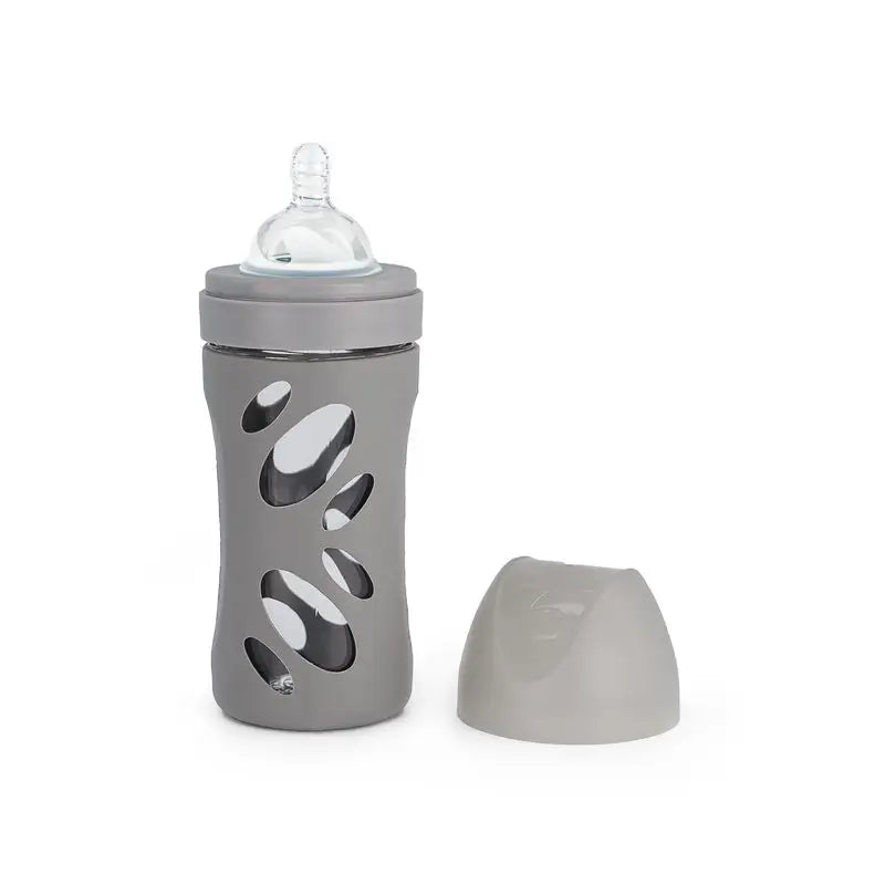 Twistshake Verre anti-colique Gris, 260 ml