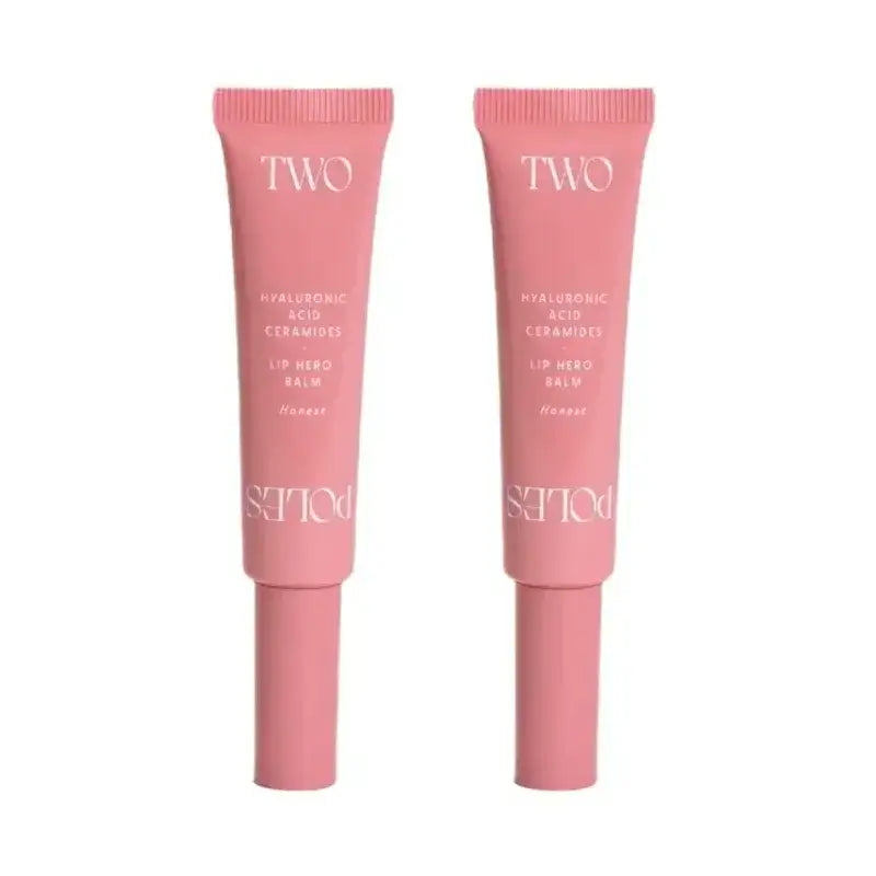Two Poles Lip Hero Balm - Honest, paquet de 2 x 11 ml