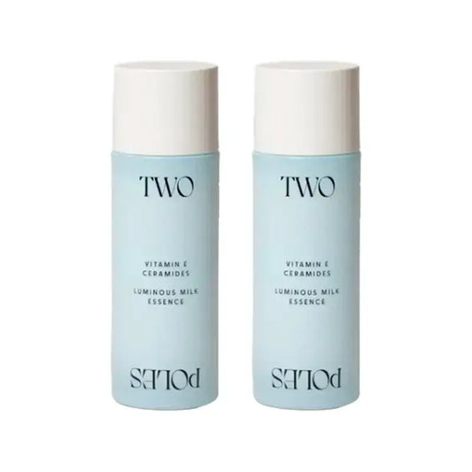 Two Poles Luminous Milk Essence , Pack 2 x 80 ml