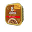 Dernière nourriture humide Ud Mini Wet Terrine Beef Tray Sino Grainle, 150 g