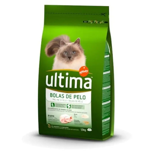 Ultima Pienso Cat Control Boules de poils, 1,5 kg