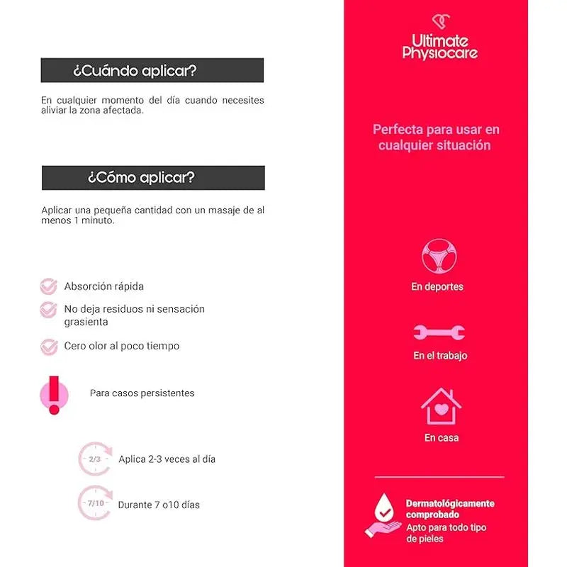 Ultimate Physiocare The Relief Gel, 100 ml