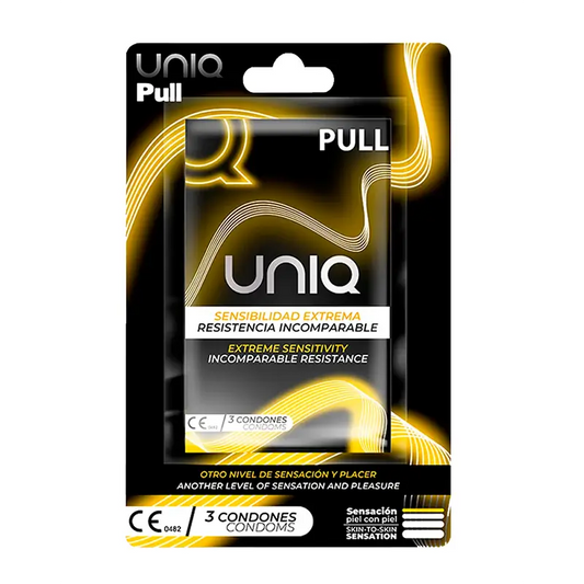 Uniq Pull Condoms With Latex Free Straps 3 Units