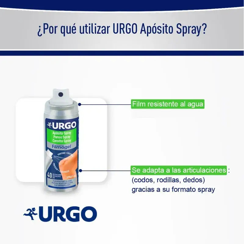 Pansement URGO Filmogel Spray Dressing 40 ml