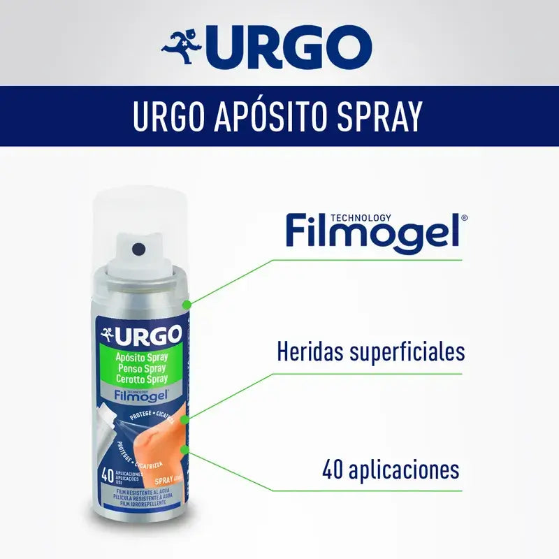 Pansement URGO Filmogel Spray Dressing 40 ml