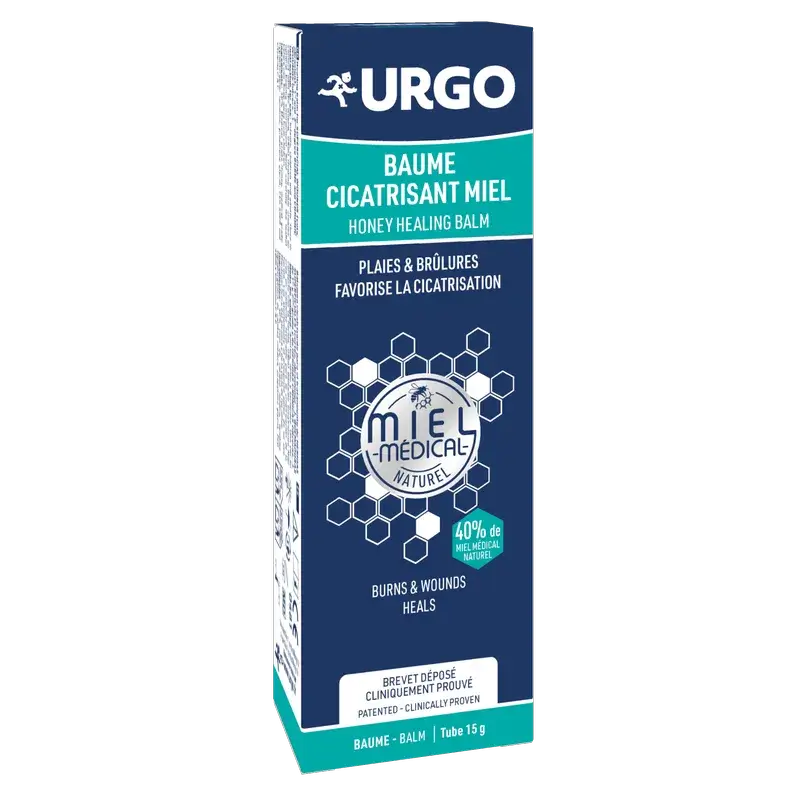 Urgo Baume cicatrisant au miel, 15 Gr