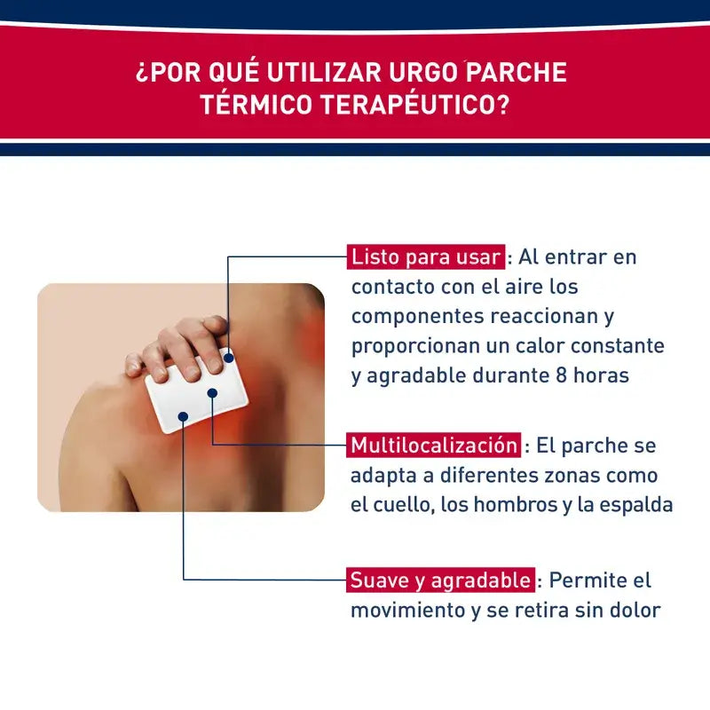 Urgo Therapeutic Heat Patch , 4 unités