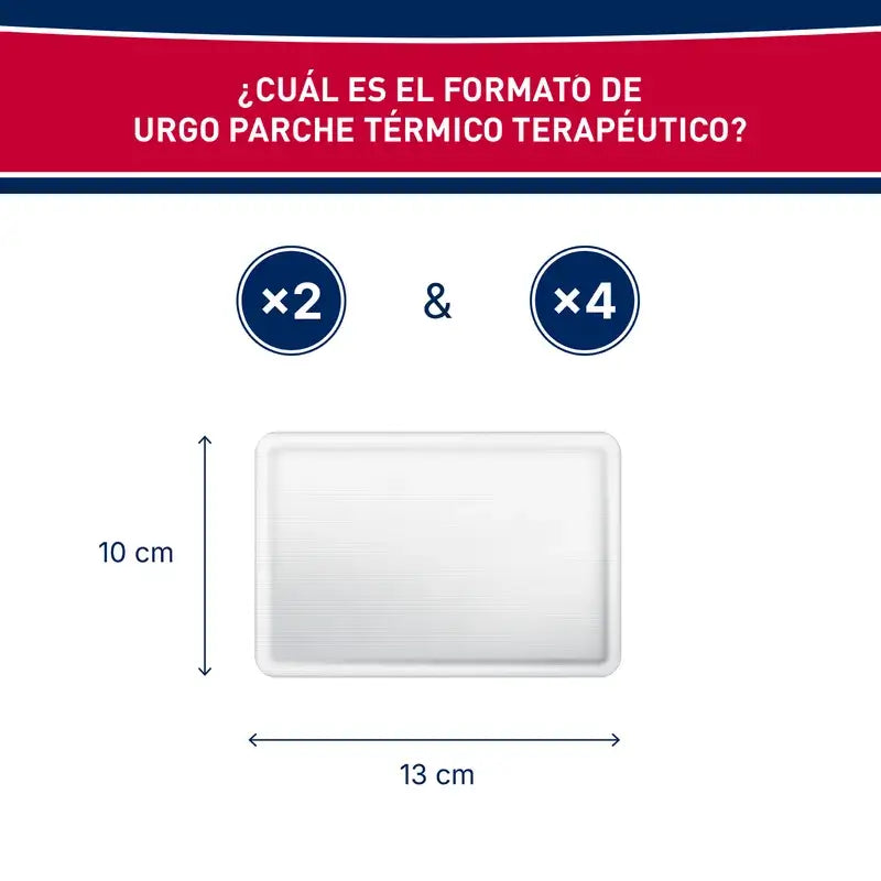 Urgo Therapeutic Heat Patch , 4 unités