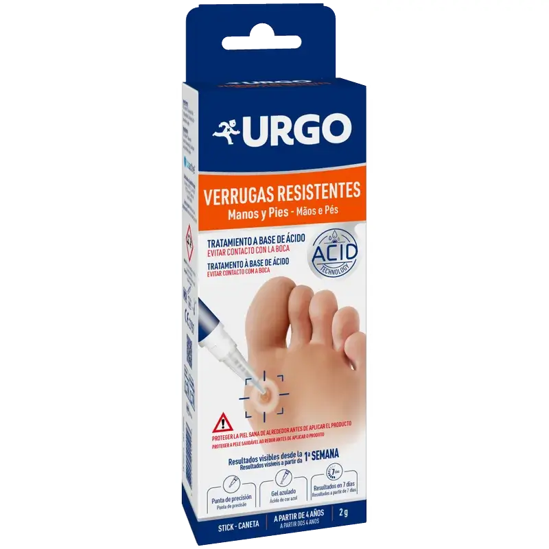 Urgo - Verrues résistantes - Stick 2 ml, 28 applications