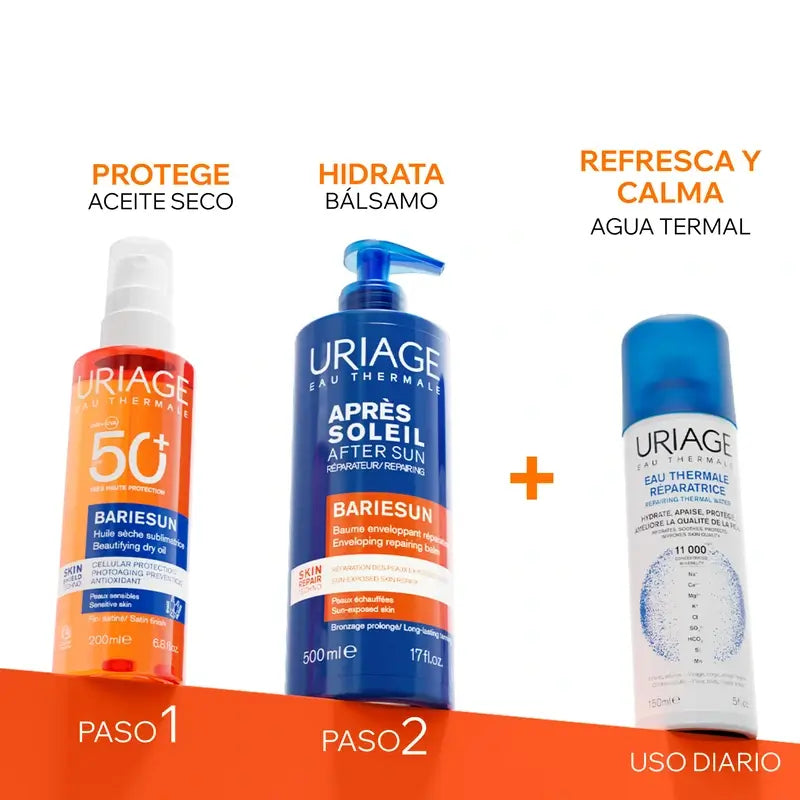 Uriage Bariésun Huile sèche Spf50+, 200 ml
