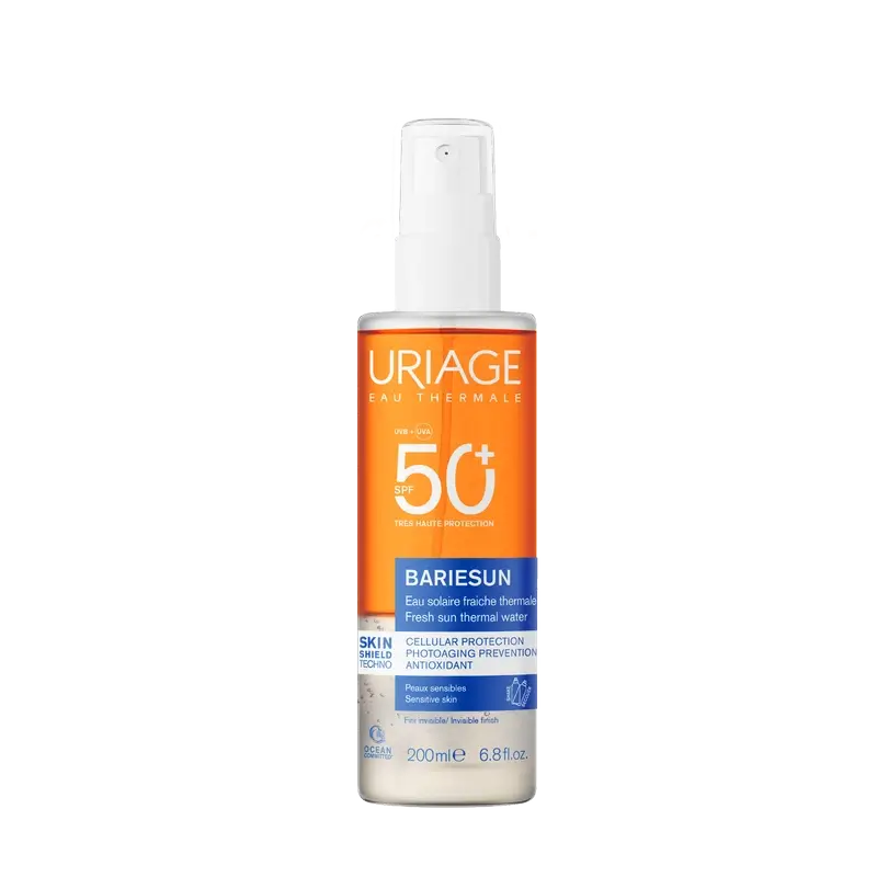 Uriage Bariésun Eau solaire rafraîchissante Spf50+, 200ml