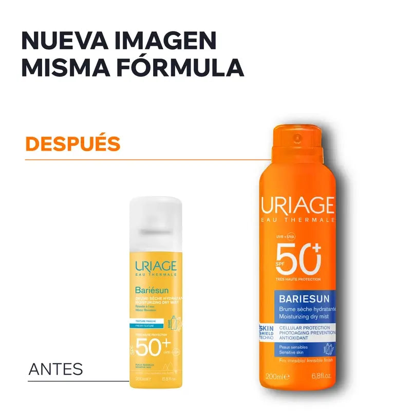 Uriage Bariésun Brume sèche Spf50+ , 200 ml