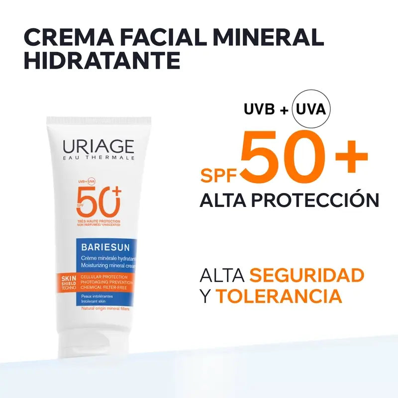 Uriage Bariésun Crème Minérale SPF 50+ 100 ml