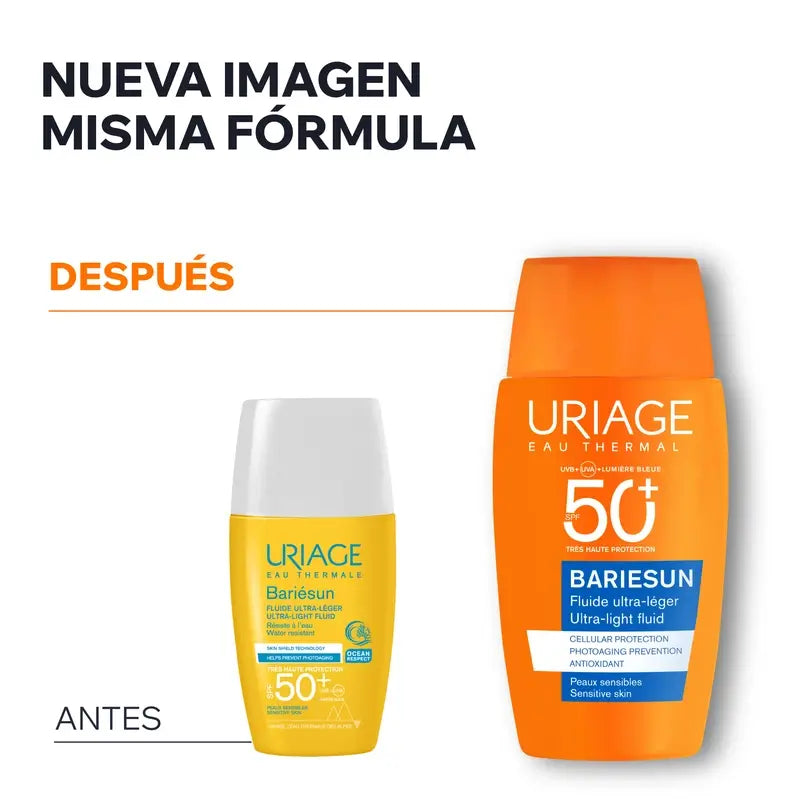 Uriage Bariésun Fluide ultra-léger Spf50+, 30 ml