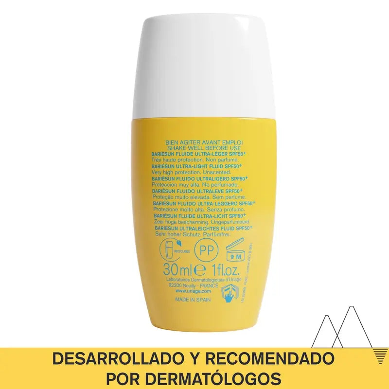 Uriage Bariésun Fluide Ultra-Léger Spf50+ 30Ml