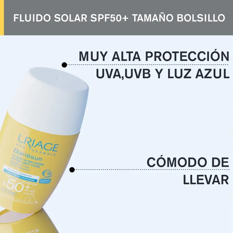 Uriage Bariésun Fluide Ultra-Léger Spf50+ 30Ml
