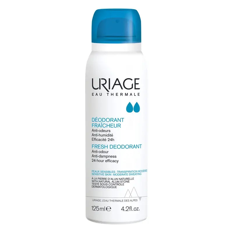 Déodorant fraîcheur d'Uriage 125 ml