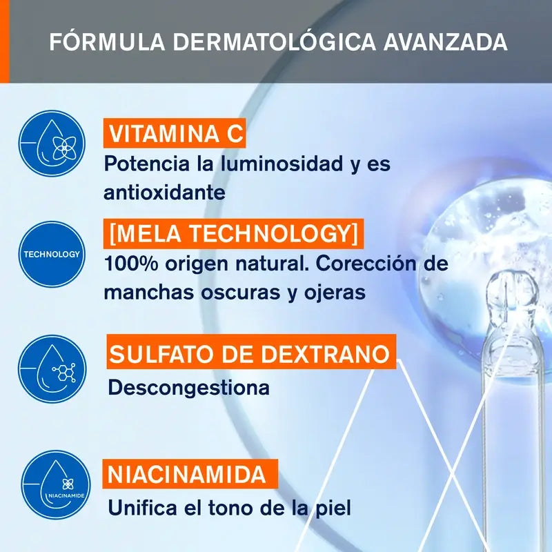 Uriage Dépiderm Soin anti-taches et éclaircissant contour des yeux , 15 ml
