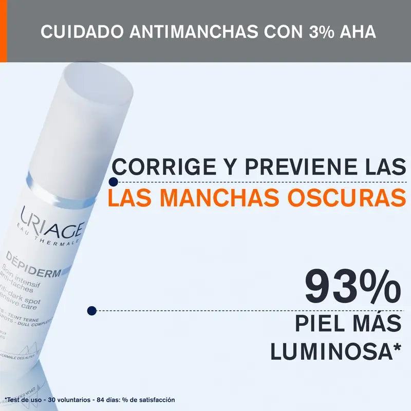 Uriage Dépiderm Crème visage anti-taches et éclaircissante, 30 ml