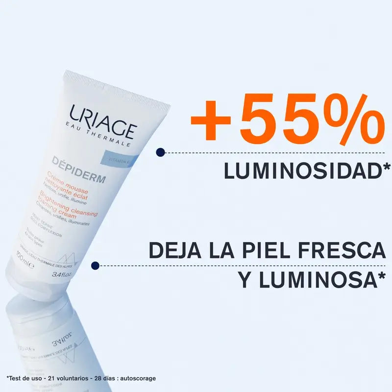 Uriage Dépiderm Mousse nettoyante éclaircissante 100 ml