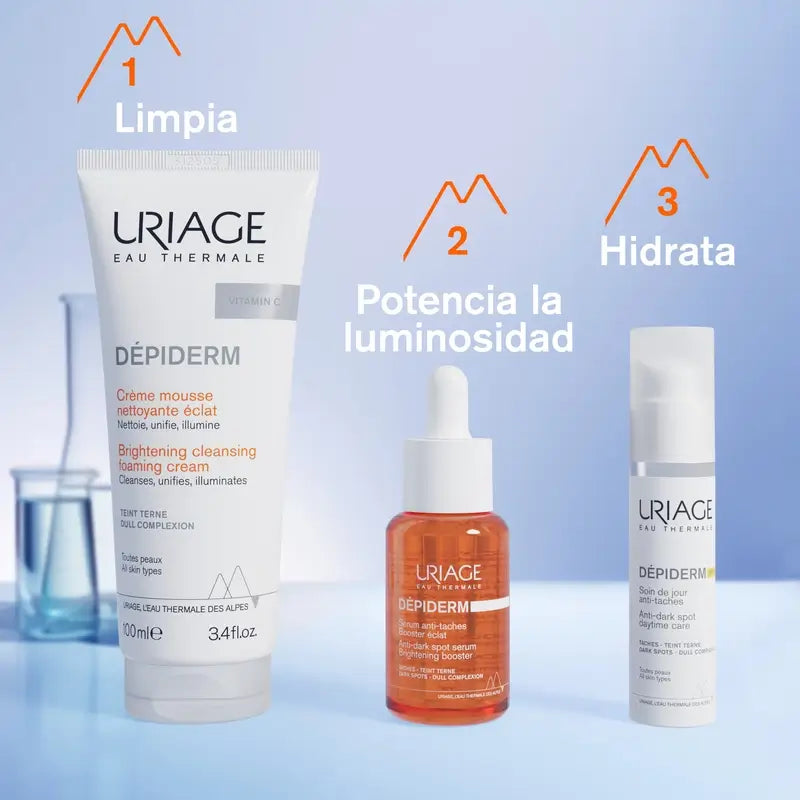 Uriage Dépiderm Mousse nettoyante éclaircissante 100 ml