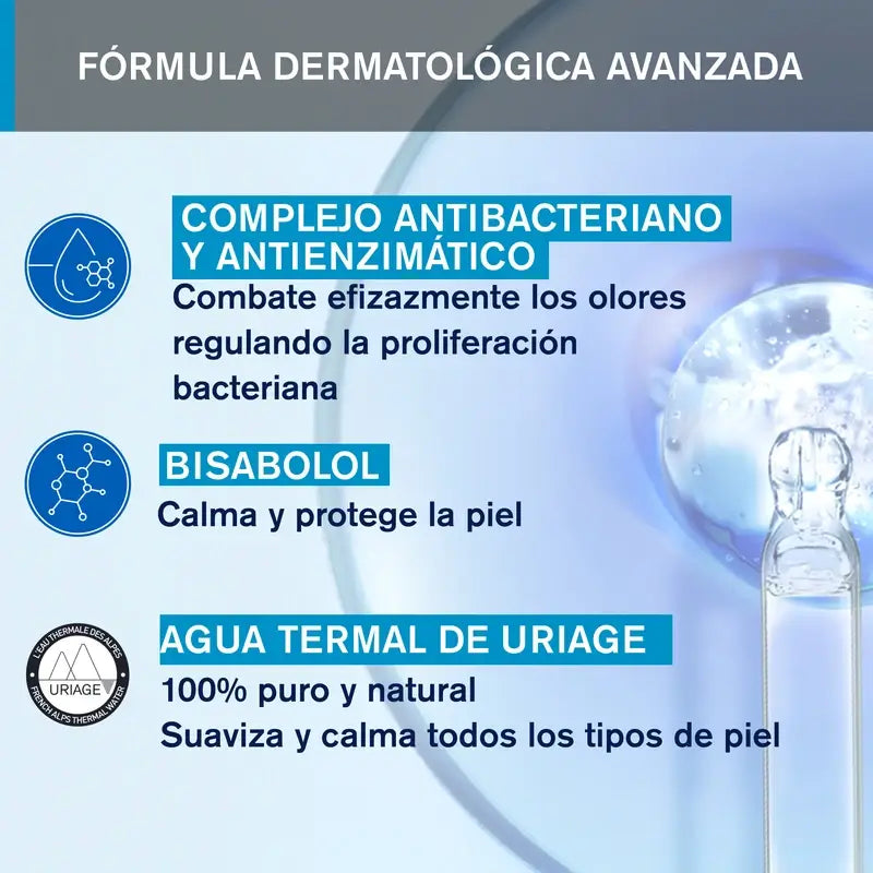 Uriage Déodorant Doux 50Ml Peau Sensible 24H