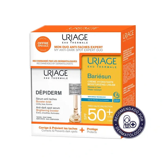 Uriage Promo Depiderm Serum + Bariesun 50+ Cream