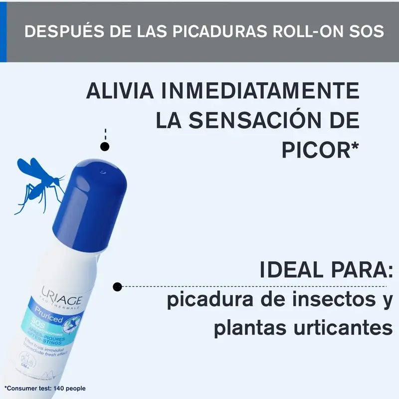 Uriage Pruriced Sos Sting Care , 15 ml