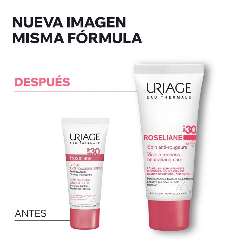 Uriage Roséliane Crème Anti-Rougeurs Spf30 40ml