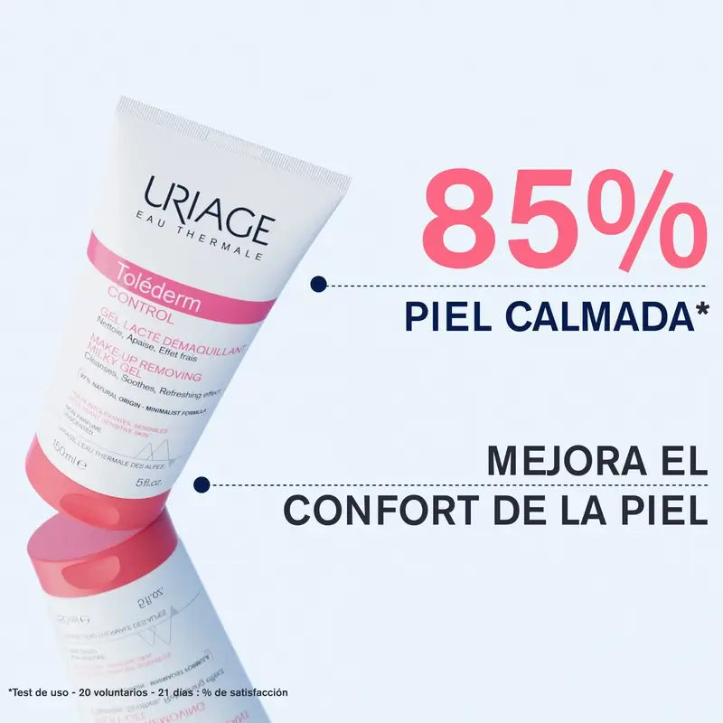 Uriage Toléderm Gel-Démaquillant Contrôle 150Ml