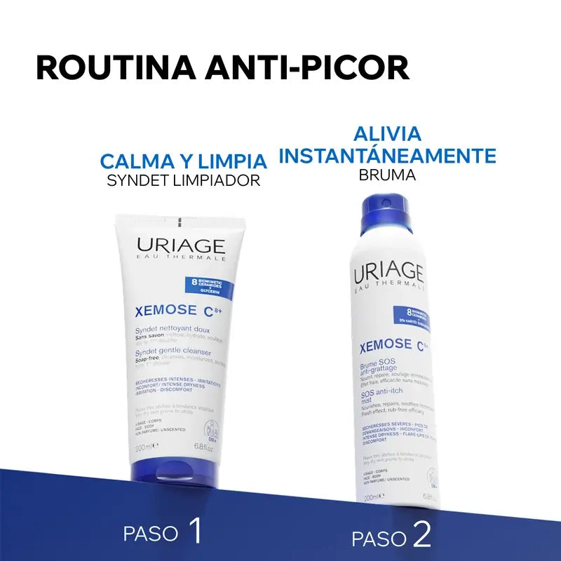 Uriage Xemose C8+ SOS Brume anti-démangeaisons 200ml