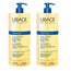 Uriage Xemose C8+ Huile démaquillante anti-démangeaisons 1 000 ml, lot de 2