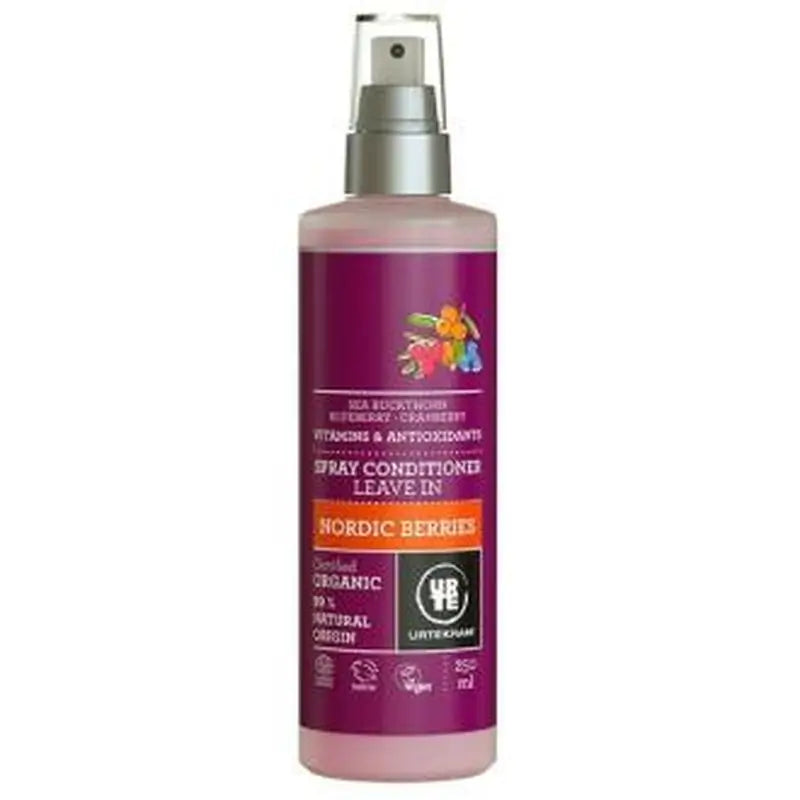 Urtekram Red Berry Conditioner Spray 250ml. Eco Vegan