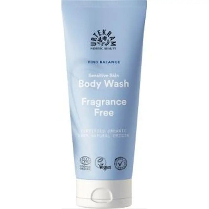 Urtekram Fragance Free Bath Gel 200Ml. Eco Vegan