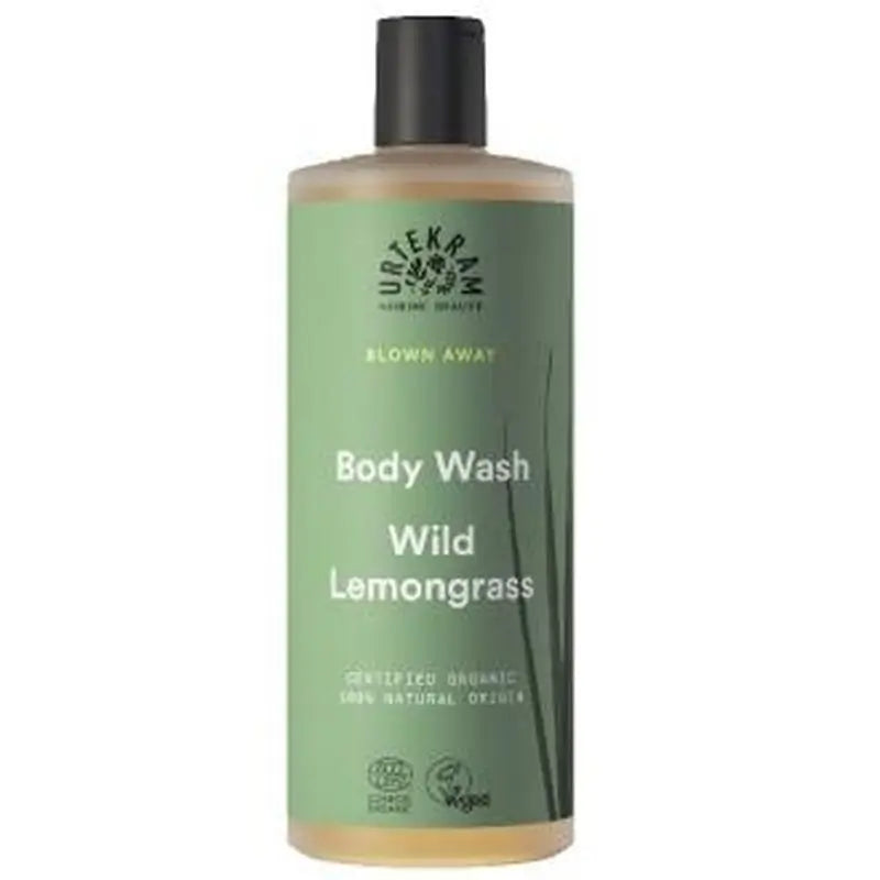 Urtekram Wild Lemongrass Bath Gel 500Ml. Eco Vegan
