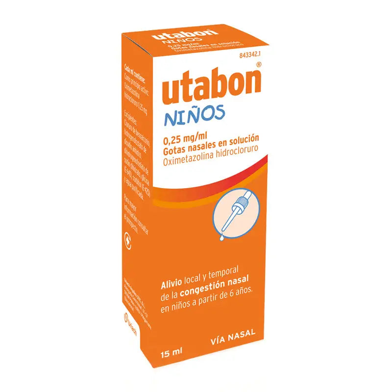 Utabon Children 0,25 mg/ ml Nasal Drops 15 ml