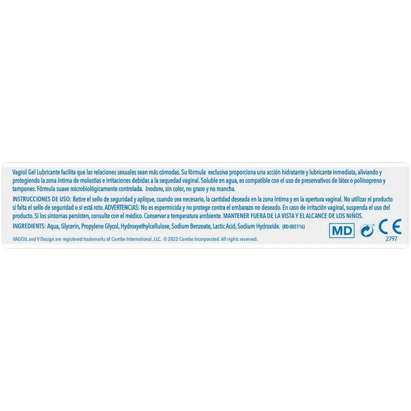 Vagisil Gel lubrifiant vaginal 30 g