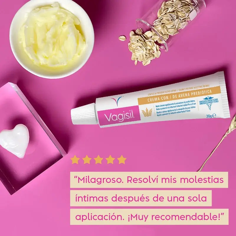 Vagisil Crème apaisante à l'avoine 30Gr