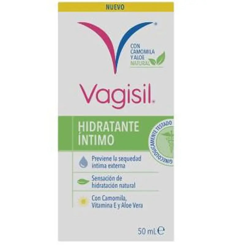 Vagisil Intimate Moisturiser Camomile And Aloe 50Ml.