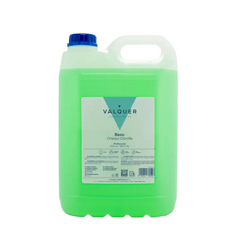 Valquer Shampooing à la chlorophylle, 5 L