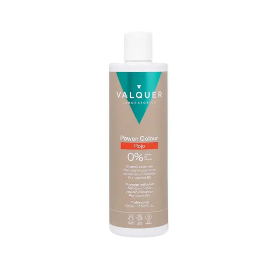 Valquer Red Colour Shampooing - Power Colour , 400 ml