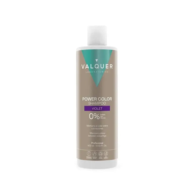 Valquer Violet Colour Shampooing - Power Color , 400 ml